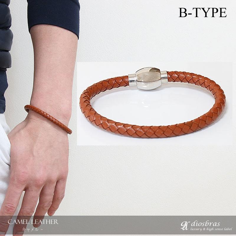 ブレスレット メンズ レザー ブレス 本革 革 レザーブレスレット 編み込み Lbs 2 Diosbras ディオブラス 通販 Yahoo ショッピング