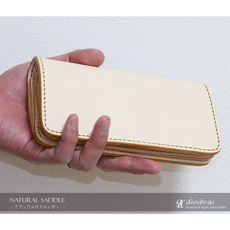 財布 長財布 メンズ 本革 サドルレザー プレゼント ロングウォレット