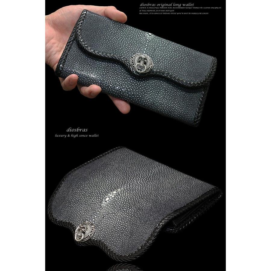 財布 長財布 革財布 エイ革 スティングレー レザーウォレット
