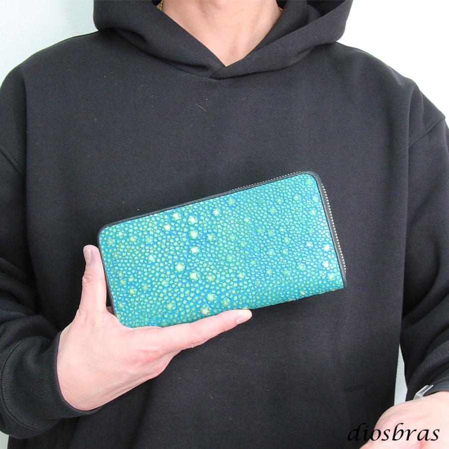 スティングレイ 本革 スター エイ革イバラエイ ガルーシャ ラウンド