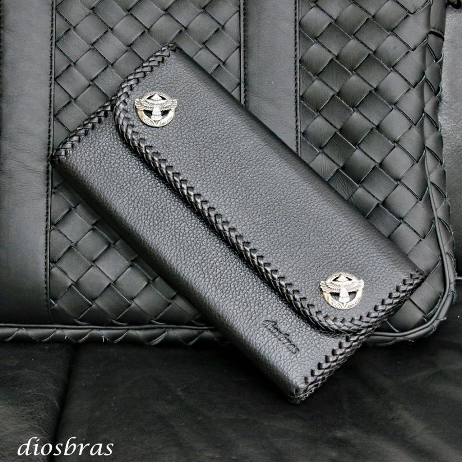 長財布 クロス トラッカーウォレット レザーウォレット 革財布 本革