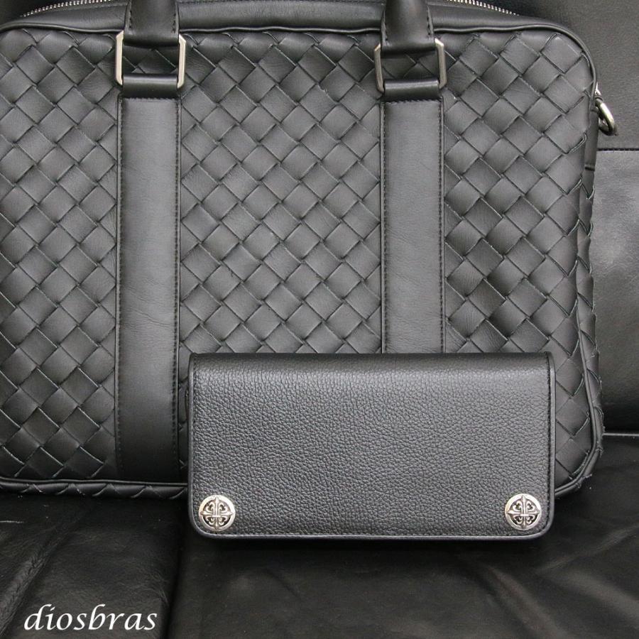 ミドル　トラッカーウォレット　シュリンクレザー　シルバー925 アイアンクロス ミドル トラッカーウォレット シュリンクレザー シルバー925 アイアン