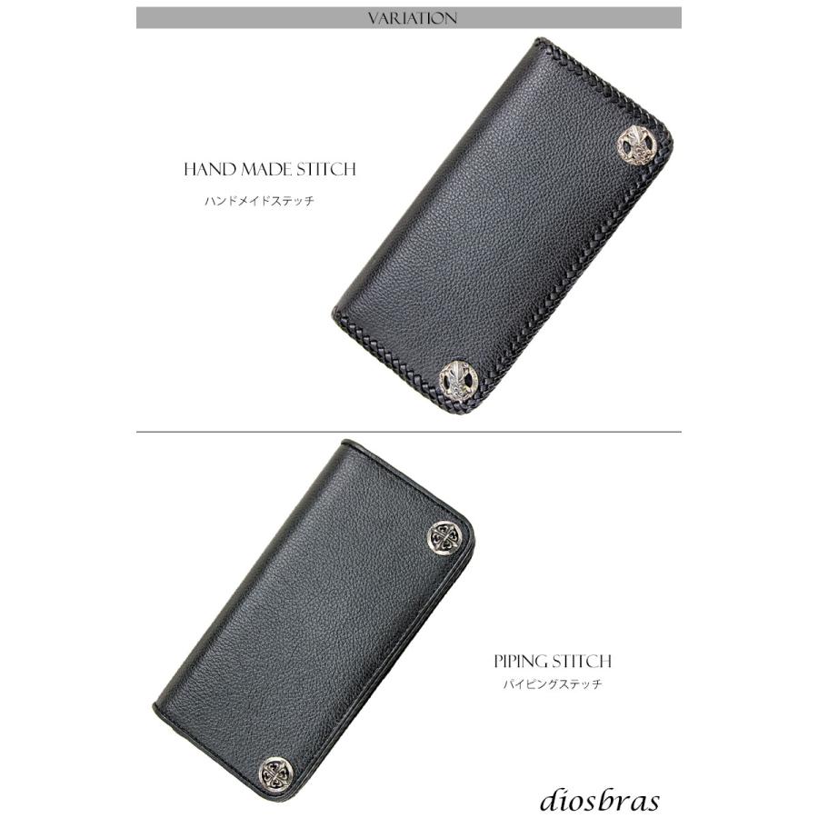 長財布 クロス トラッカーウォレット レザーウォレット 革財布 本革