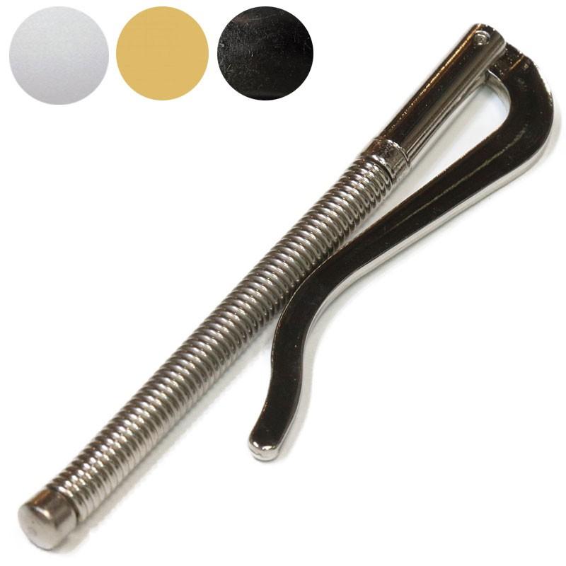 マネークリップ 金具 パーツ 直径5mm 札バサミ クリップ ニッケル