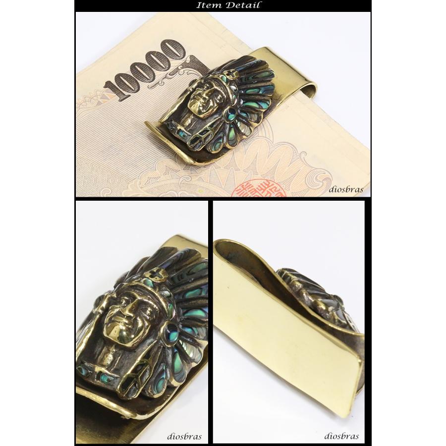 LHN JEWELRY マネークリップ 真鍮製 鳥モチーフ file.jpg