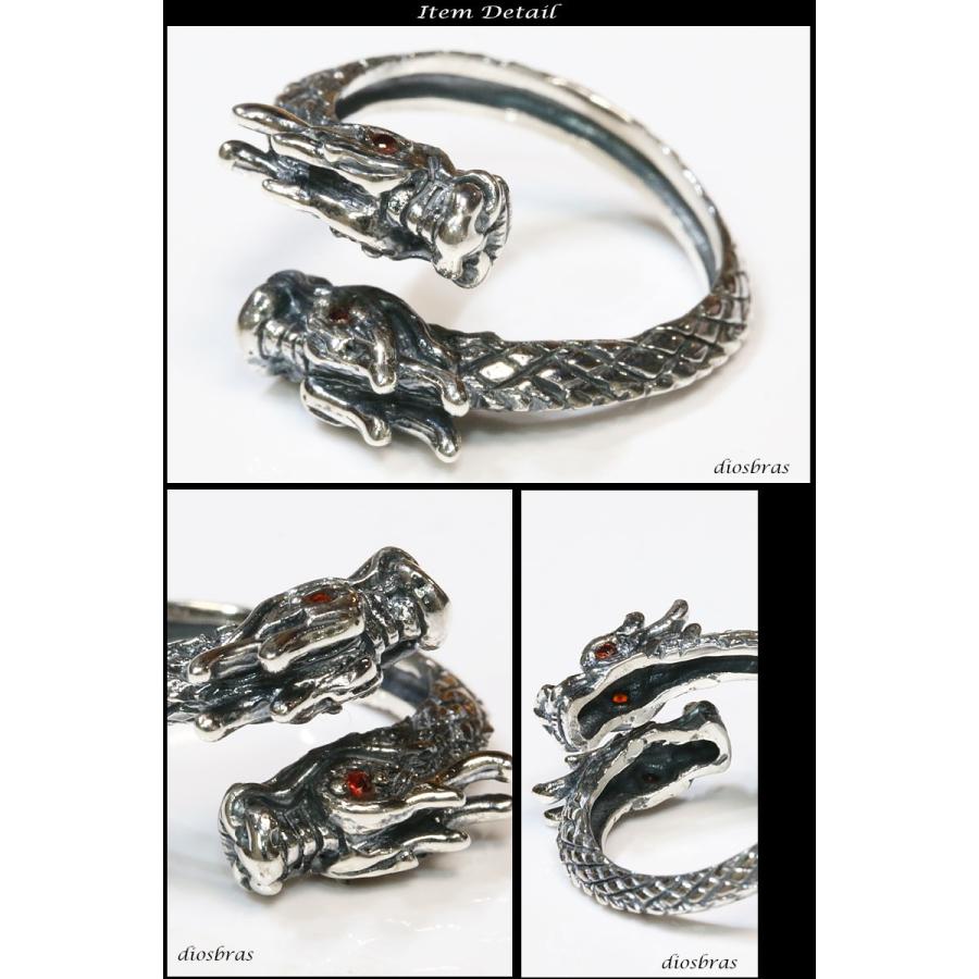 シルバー925 指輪 リング ドラゴン 龍 竜 シルバー アクセサリー