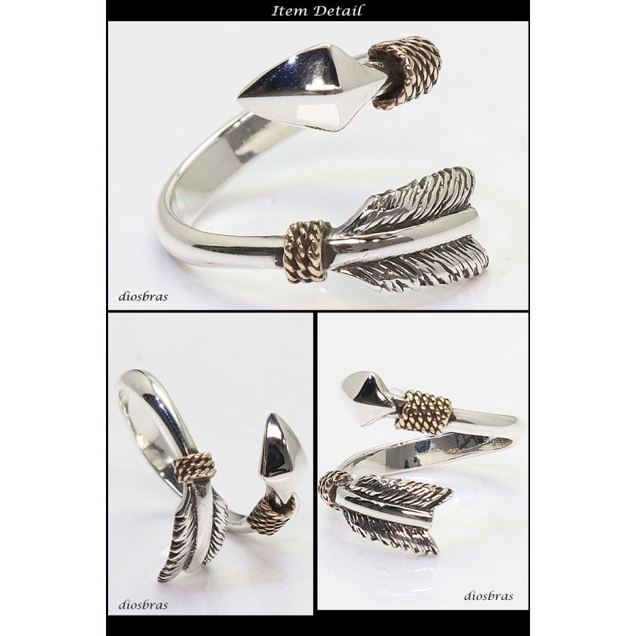 リング アロー ネイティブアメリカン インディアンジュエリー フェザー
