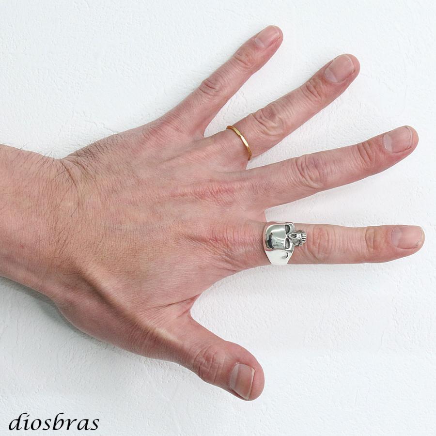 シルバーリング スカルリング シルバーアクセサリー スカル ボーン