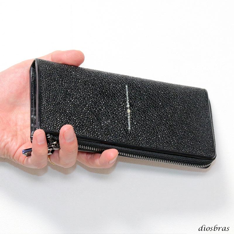 財布 スティングレイ ガルーシャ スティングレー エイ革 ラウンド