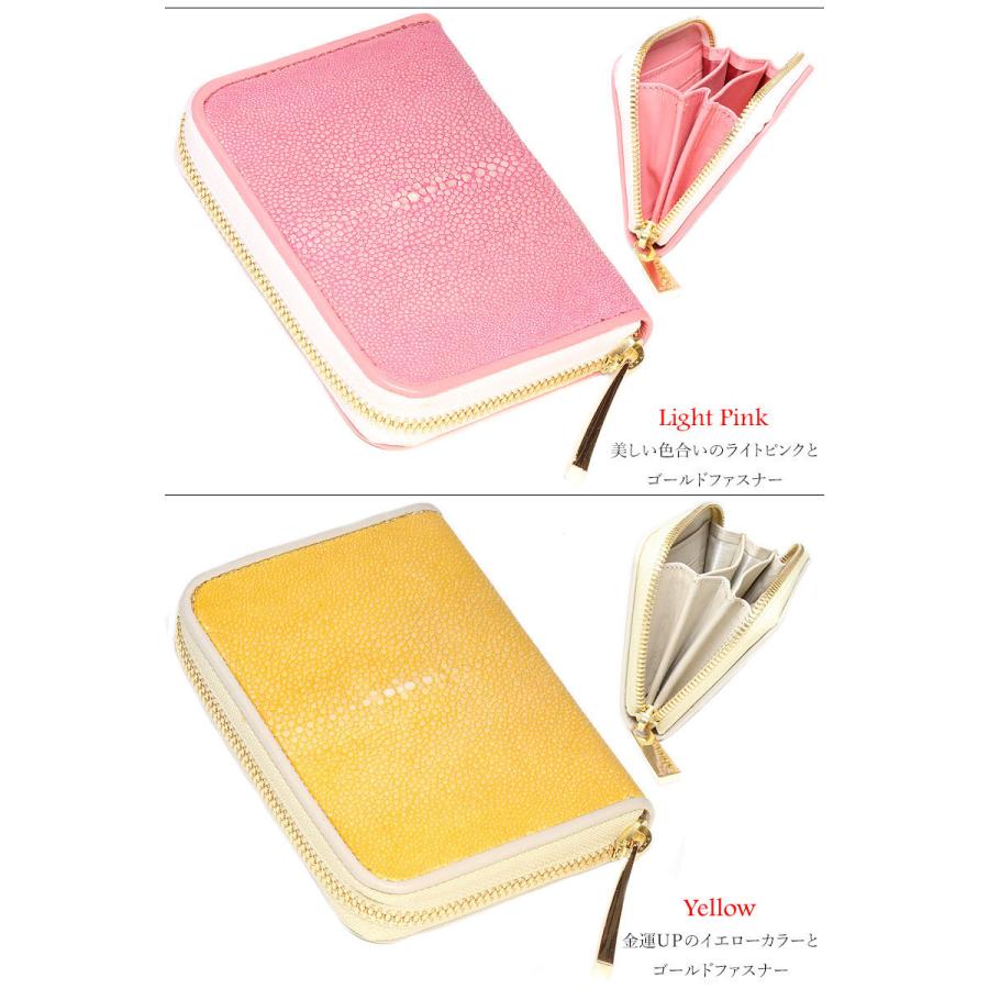 スティングレイ 財布 エイ革 スティングレー 長財布 ラウンド