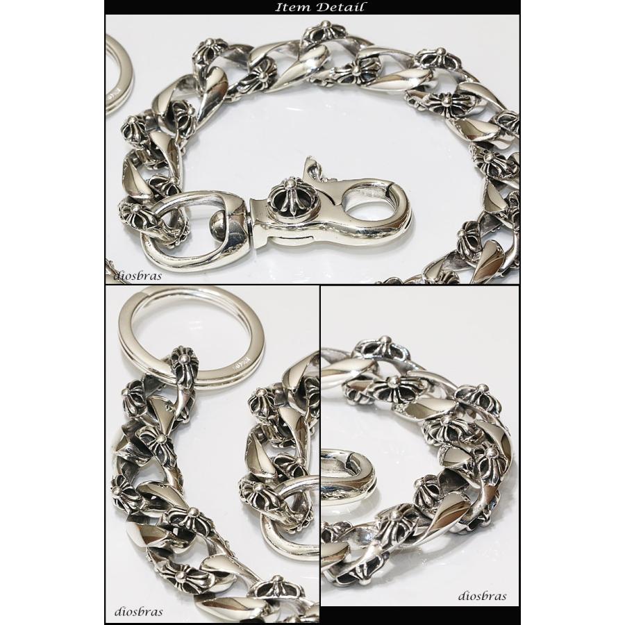シルバーウォレットチェーン クロス 十字架 メンズ SILVER925 シルバーウォレットチェーン クロス 十字架 メンズ SILVER925
