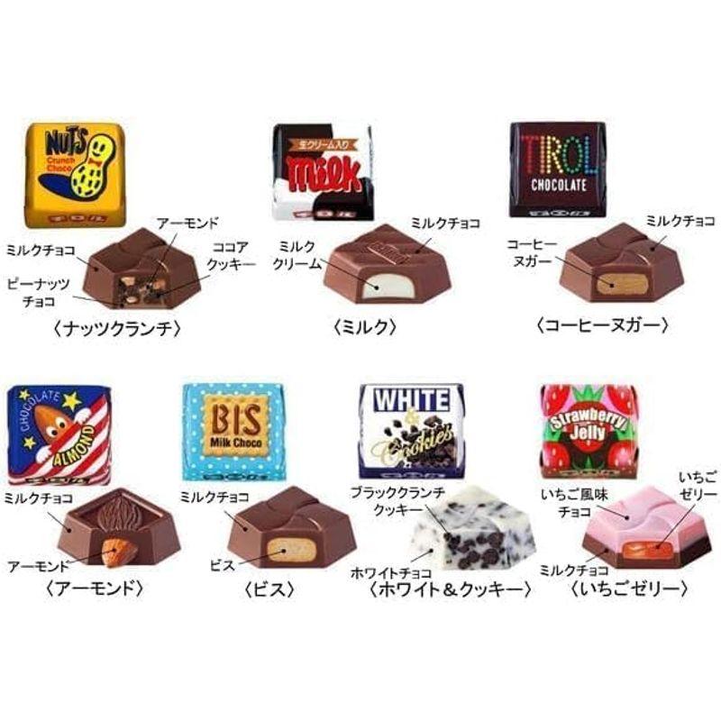 チロルチョコ 冬バラエティ 12種50個 詰め合わせ シェアパック チロル チョコ クリスマス バラエティ アソート｜diostore｜14