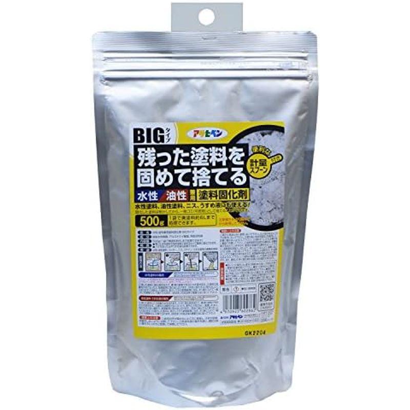 通信販売サイト アサヒペン 水性・油性兼用塗料用固化剤 BIG 500g （まとめ買い6個セット）