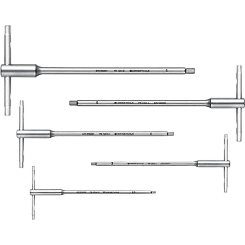 収録タイトル ピービースイスツールズ(PB Swiss Tools) 1204SET6CBB スライド式六角棒レンチセット(BOX) 1204SET6CB