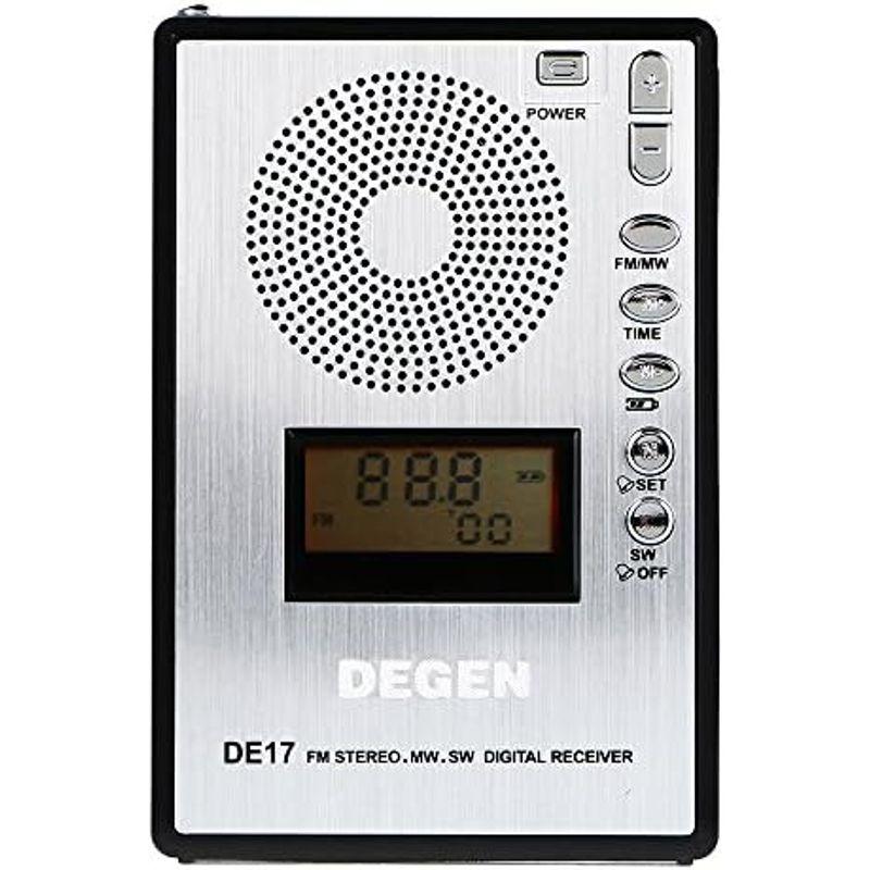 DEGEN DE17 デジタルDSP ポケット短波ラジオ ポータブルBCL受信機 FMステレオ/AM/SW ワールドバンドレシーバー 225｜diostore｜08