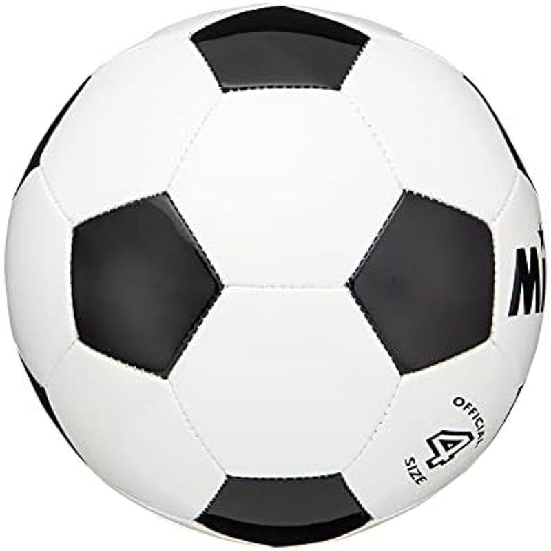 ミカサ(MIKASA) サッカーボール 4号 (小学生用) 約250g ホワイト/ブラック 縫いボール SVC403-WBK 推奨内圧0.3｜diostore｜02