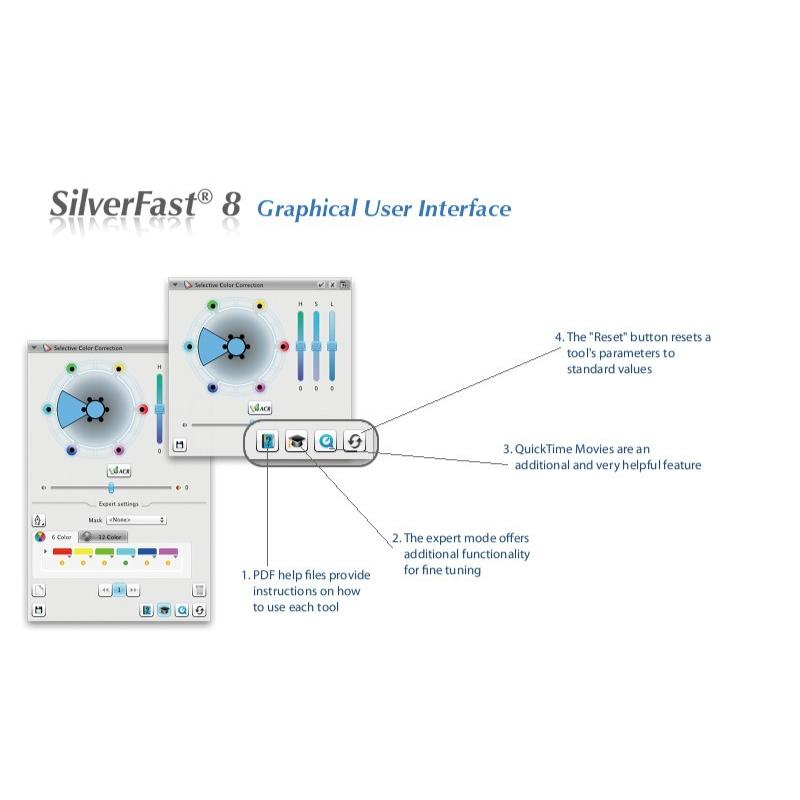 Plustek用 SilverFast SE Plus 写真画像の管理編集ソフト ネガフィルムスキャン 自動IT8校正適応  埃キズ除去処理 自動フレーム機能｜dipah-shop｜15