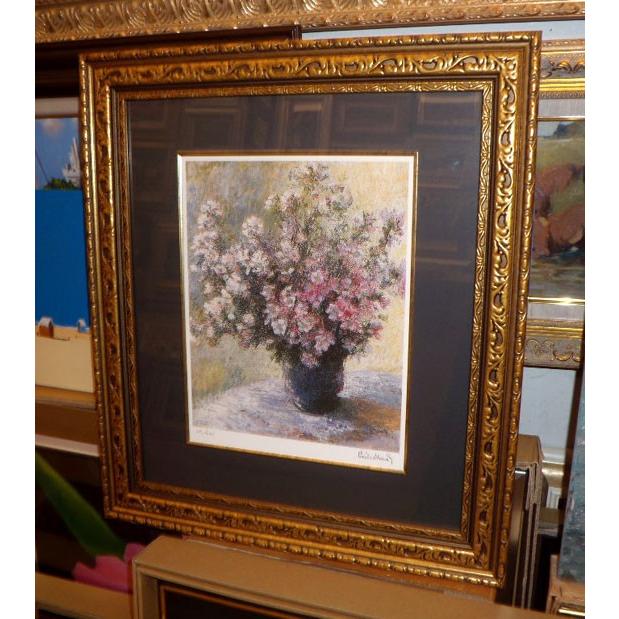 モネ 花瓶の花 名画絵画 ジグレ版画 47cm 54cm インテリア 花の絵 トライアンフギャラリー 通販 Yahoo ショッピング