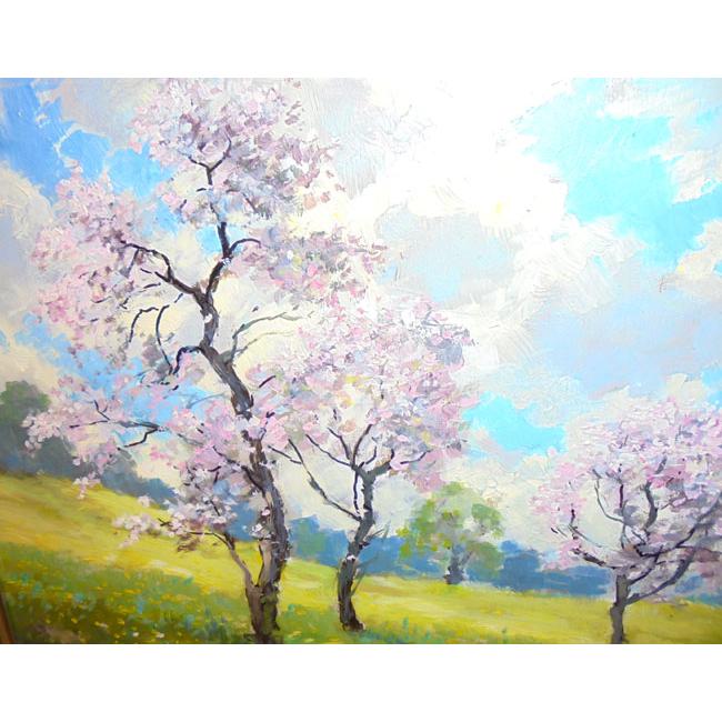 油絵風景画縦42cm 横32cm 【公式通販】
