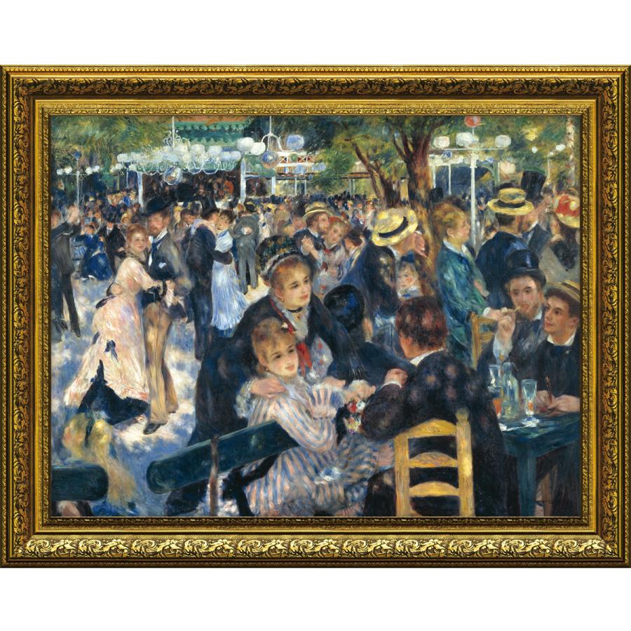 ルノワール ムーラン ド ラ ギャレットの舞踏会 世界の名画 有名絵画