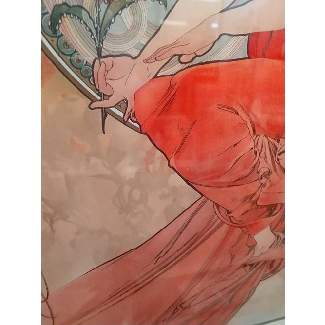 ミュシャ　絵画 シルクスクリーン版画 ミュシャ 「絵画」インテリア  84cm×60cm |  | 05