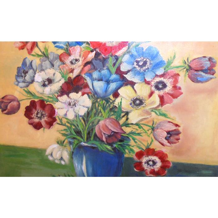 絵画インテリア ガルニエ(フランス) 「花」 静物画 12号油絵 絵画インテリア ガルニエ(フランス) 「花」 静物画 12号油絵