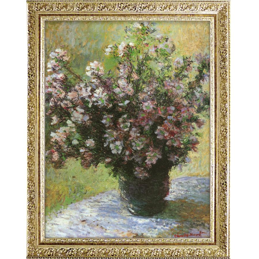 モネ マローの花瓶 世界の名画 有名絵画 立体複製画 74cm×60cm