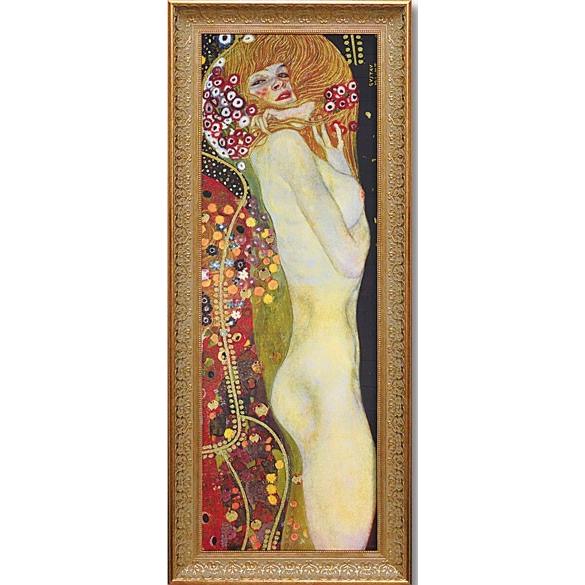 クリムト 水蛇 名画絵画 インテリア  111cm×46cm
