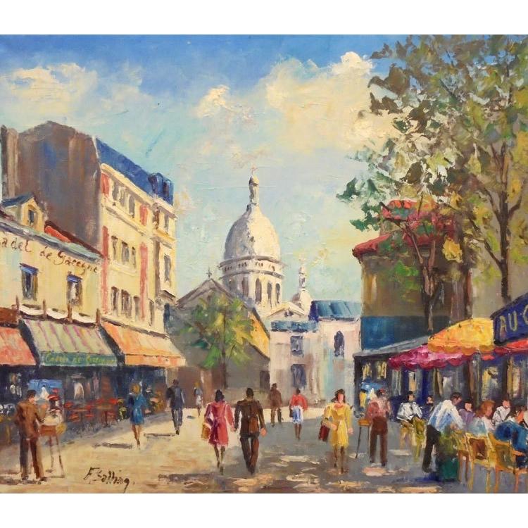 新品 定価0 000円 絵画 油絵 フリード デンマーク パリの街 風景画 インテリア 全商品オープニング価格特別価格 Www Hhib Com Br