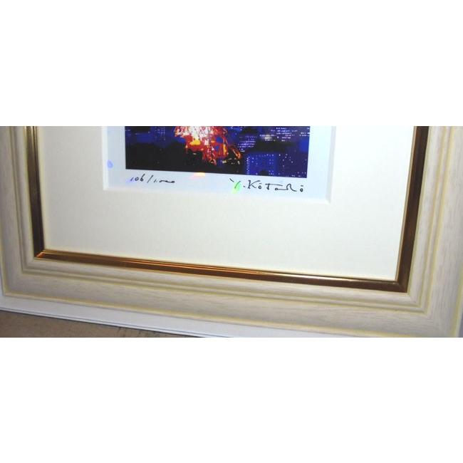 東京タワーと海　30センチ×30センチ アクリル画 東京タワーと海 30センチ×30センチ アクリル画 【公式通販】