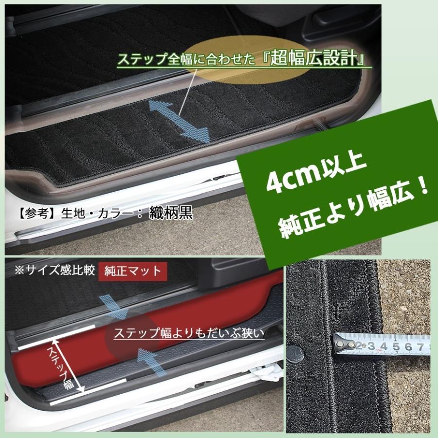 ヴォクシー 新型 ノア 90系 フロアマット ＆ 幅広ステップマット ドア