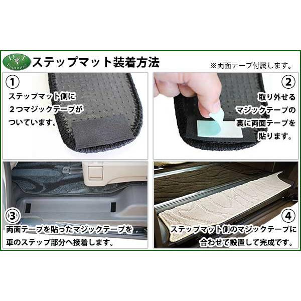 N-BOX 新型N-BOX NBOXカスタム JF5 JF6 旧型 JF3 JF4 フロアマット 