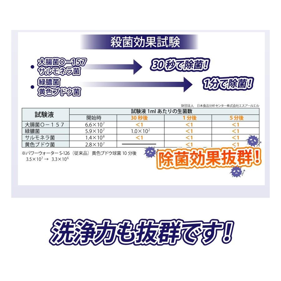 送料無料 パワーウォーター EX S-126エクストラ【2L詰め替え用】高
