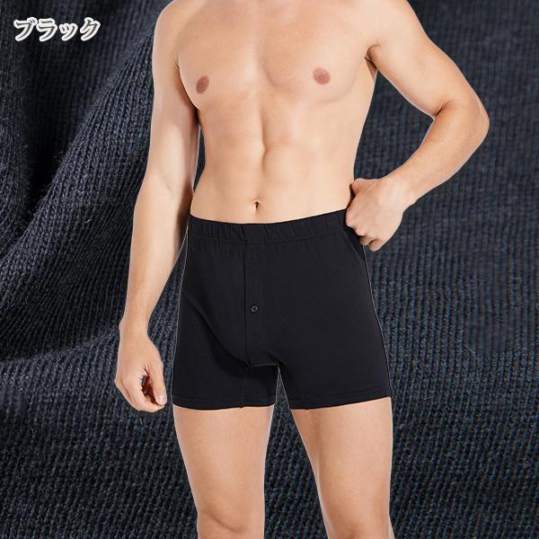 メンズニットトランクス 綿100 単品 前開き 前あき コットン 下着 1枚 黒 紺 灰色 無地 ブラック ネイビー 杢グレー 男性用 おすすめ 人気 Dfp M 21001a 直fac 通販 Yahoo ショッピング
