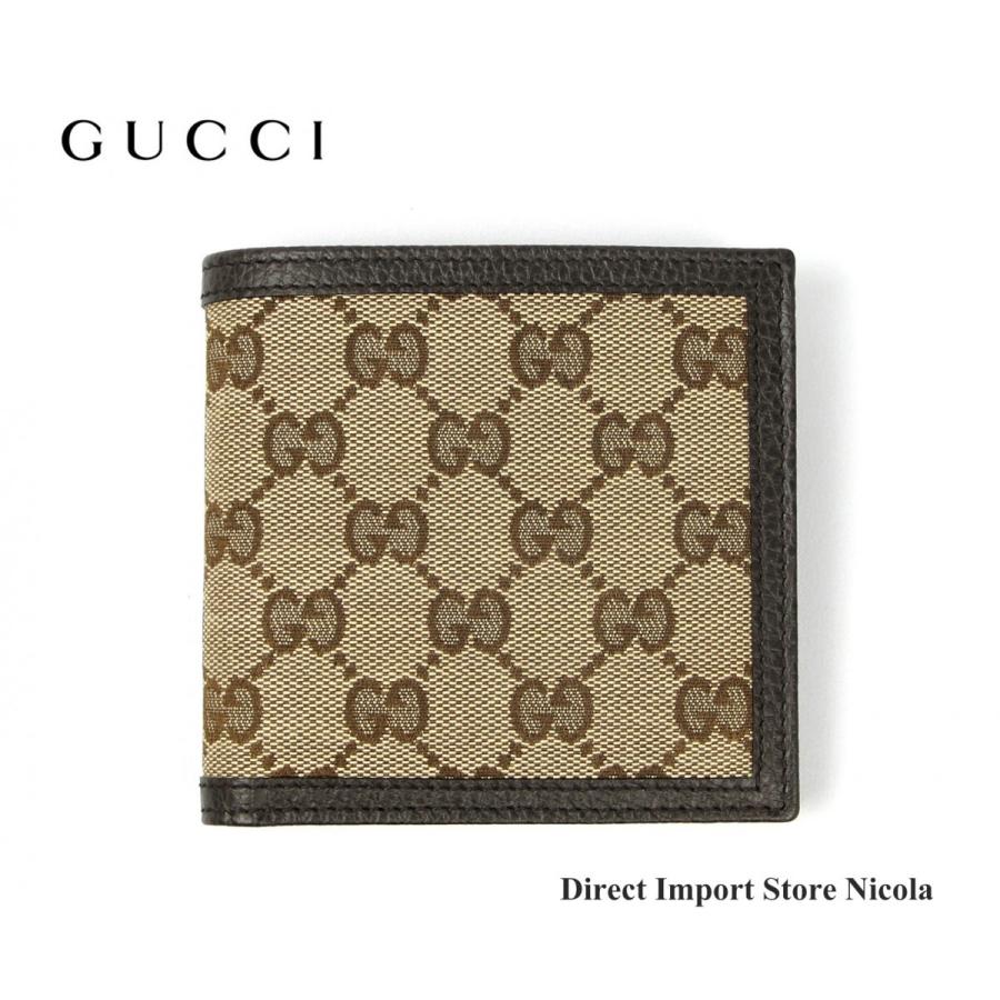 適切な価格 グッチ GUCCI GG柄 二つ折財布 メンズ agapeeurope.org