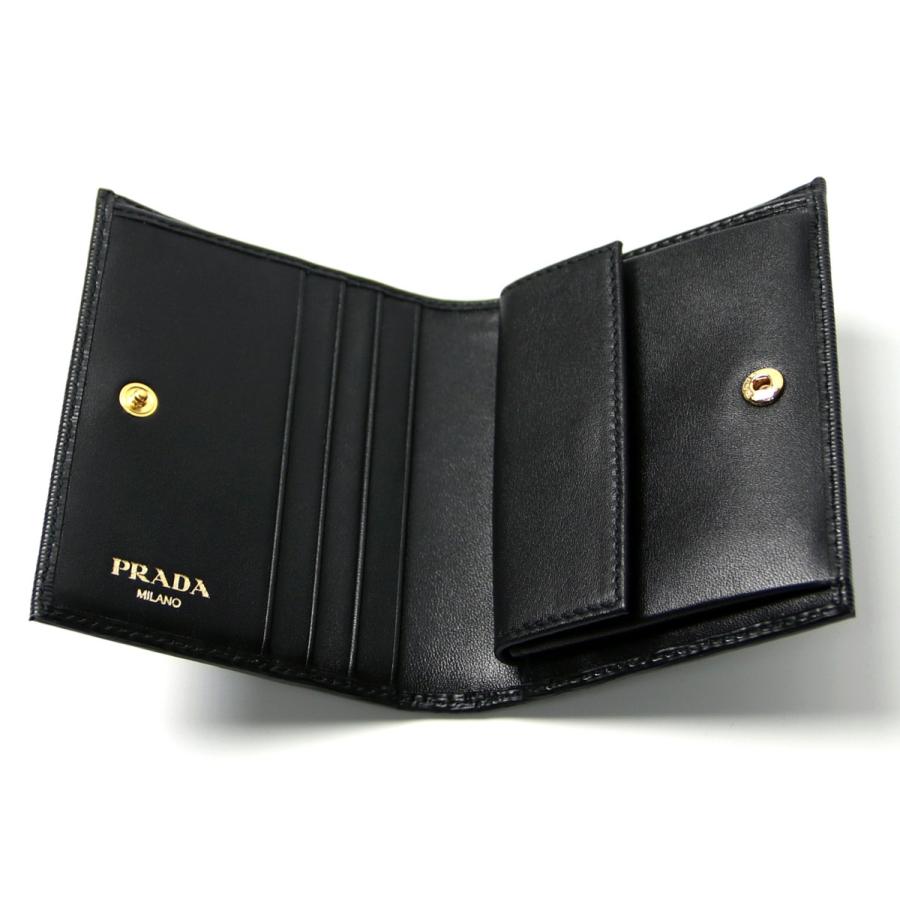 プラダ 財布 PRADA レザー 二つ折り財布 メンズ VITELLO MOVE TR 型 