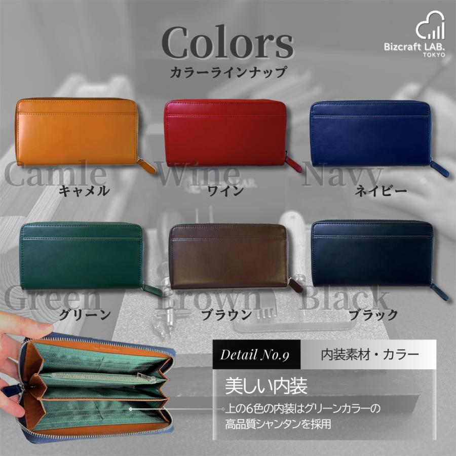 財布 本革 長財布 ロングウォレット カード収納 小銭入れ スキミング防止 大容量 薄型 コンパクト メンズ レディース  ファクトリーブランド |  | 21