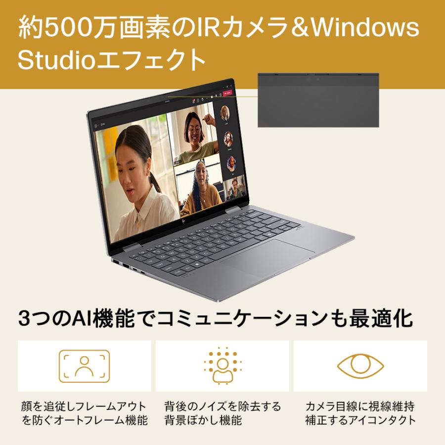 日本HP ノートパソコン 新品 HP Envy x360 14-fc Core Ultra5 16GB