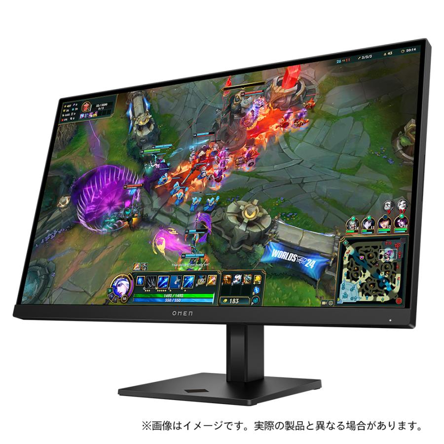 モニター 新品 OMEN 27qs G2 280Hz QHD ゲーミングディスプレイ 2560 x 1440 IPS Black 非光沢 27.0インチワイド 1677万色 スピーカー (型番：AW3V1AA-AAAA)_7