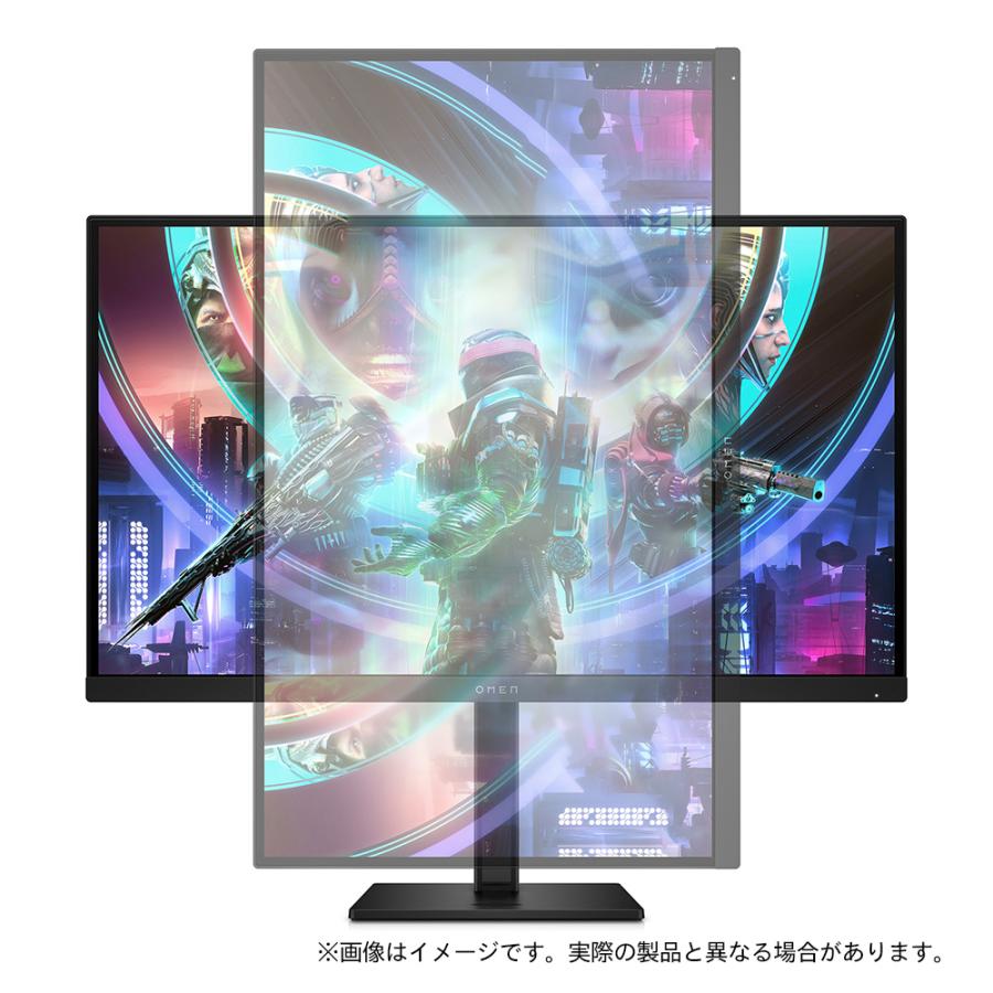 モニター 新品 OMEN 27qs G2 280Hz QHD ゲーミングディスプレイ 2560 x 1440 IPS Black 非光沢 27.0インチワイド 1677万色 スピーカー (型番：AW3V1AA-AAAA)_12