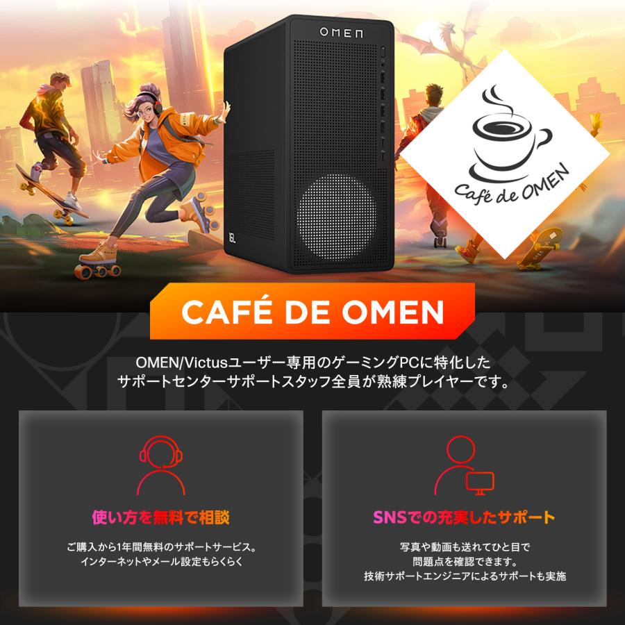 日本HP デスクトップ 新品 ゲーミングPC OMEN 16L Gaming Desktop TG03