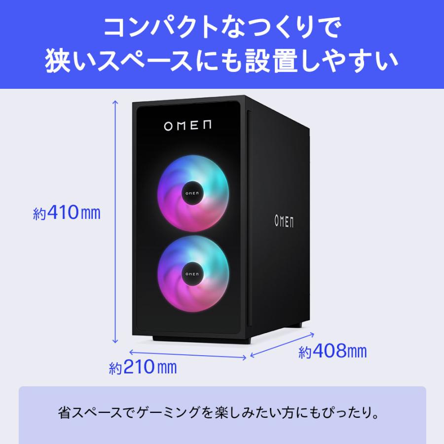 日本HP デスクトップ 新品 ゲーミングPC OMEN by HP 35L Desktop RTX