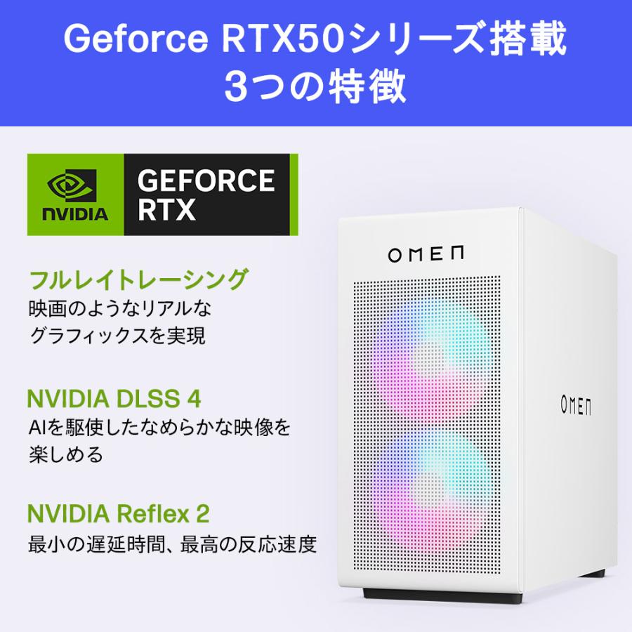 日本HP デスクトップ 新品 ゲーミングPC OMEN by HP 35L Desktop RTX