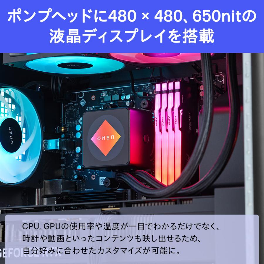 日本HP デスクトップ 新品 ゲーミングPC OMEN by HP 35L