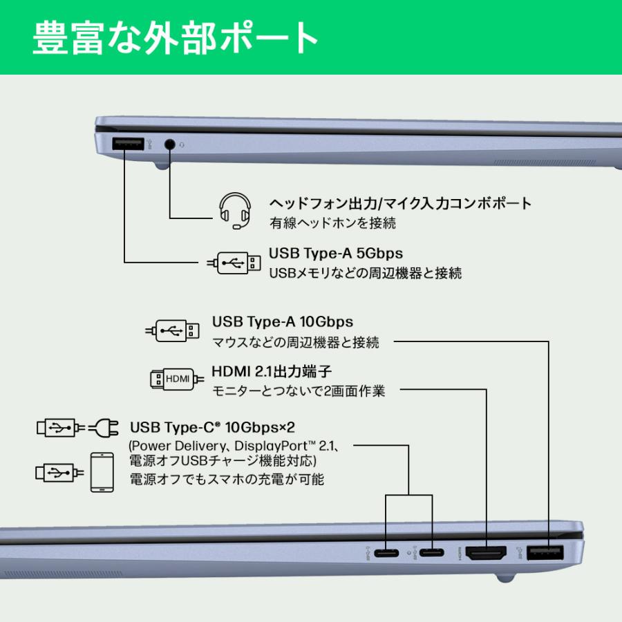 日本HP セール ノートパソコン 新品 HP OmniBook 5 16-ag Ryzen AI