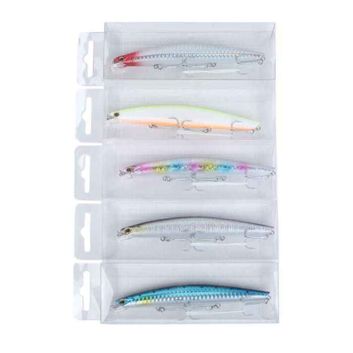 シーバス ルアー フローティング ミノー リップ 付 ヒラメ 5個