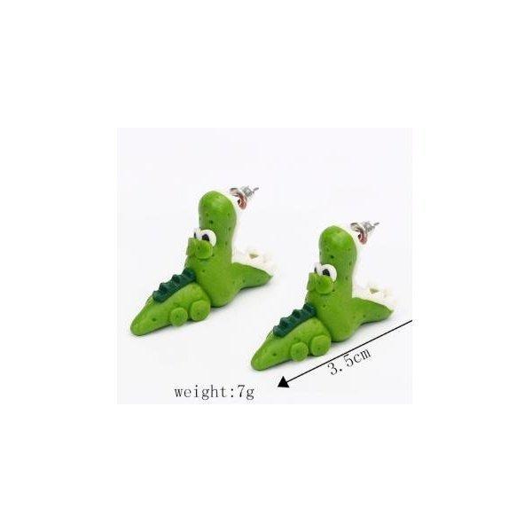 ピアス ワニ クロコダイル ユニーク フィギアピアス 両耳用