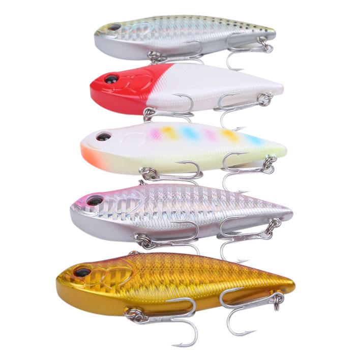 ルアー シンキング バイブレーション 16g 76mm 5個セット シーバス