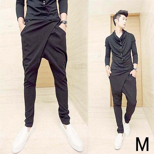 サルエルパンツ メンズ スキニーm ブラックストレッチ スリム タイト メンズ サルエルパンツ 春 夏 秋 冬 大きいサイズ 黒 ワイド Xmab218 ダイレクト販売サービス ヤフー店 通販 Yahoo ショッピング