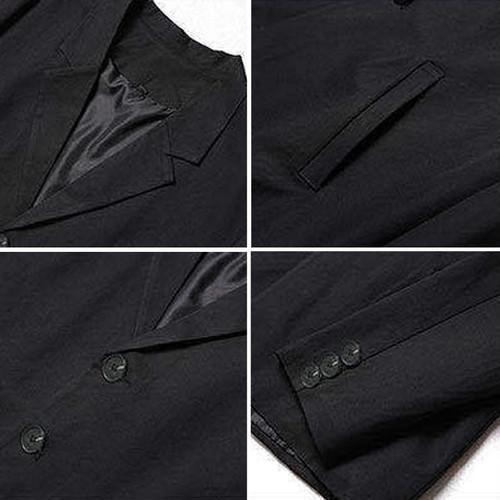 ジャケット メンズ 黒 S 二つボタン フォーマル セミフォーマル カジュアル 春 夏 秋 Zaqa406 ダイレクト販売サービス ヤフー店 通販 Yahoo ショッピング